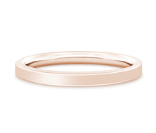 Load image into Gallery viewer, Barcelona - Light Flat Court Wedding Band