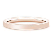 Load image into Gallery viewer, Barcelona - Light Flat Court Wedding Band