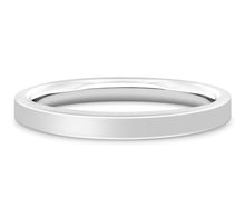 Load image into Gallery viewer, Barcelona - Light Flat Court Wedding Band