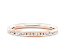 Load image into Gallery viewer, Berlin - Brilliant Cut Channel Set Court Eternity Band