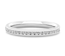 Load image into Gallery viewer, Berlin - Brilliant Cut Channel Set Court Eternity Band
