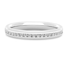 Load image into Gallery viewer, Berlin - Brilliant Cut Channel Set Court Eternity Band