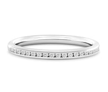 Load image into Gallery viewer, Berlin - Brilliant Cut Channel Set Court Eternity Band