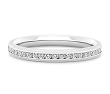 Load image into Gallery viewer, Berlin - Brilliant Cut Channel Set Court Eternity Band