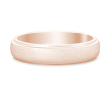 Load image into Gallery viewer, Bordeaux - Polished Edge Wedding Band