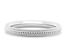 Load image into Gallery viewer, Lima - Milgrain Wedding Band