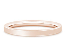 Load image into Gallery viewer, Madrid - Flat Court Wedding Band