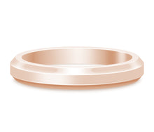 Load image into Gallery viewer, New York - Weighted Bevelled Edge Wedding Band