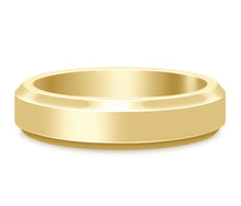 Load image into Gallery viewer, New York - Weighted Bevelled Edge Wedding Band