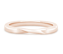 Load image into Gallery viewer, Ottawa - Ribbon Twist Wedding Band