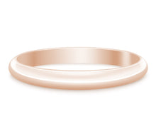 Load image into Gallery viewer, Paris - Domed Court Wedding Band