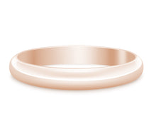 Load image into Gallery viewer, Paris - Domed Court Wedding Band