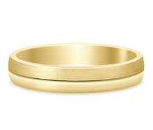 Load image into Gallery viewer, Porto - Matte And Polished Wedding Band