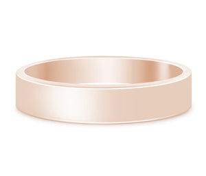 Barcelona - Light Flat Court Wedding Band