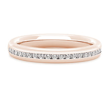 Load image into Gallery viewer, Berlin - Brilliant Cut Channel Set Court Eternity Band
