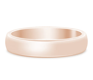 Canberra - Softened Court Wedding Band