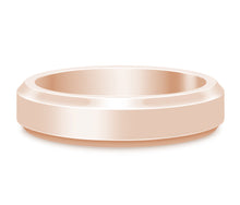 Load image into Gallery viewer, New York - Weighted Bevelled Edge Wedding Band
